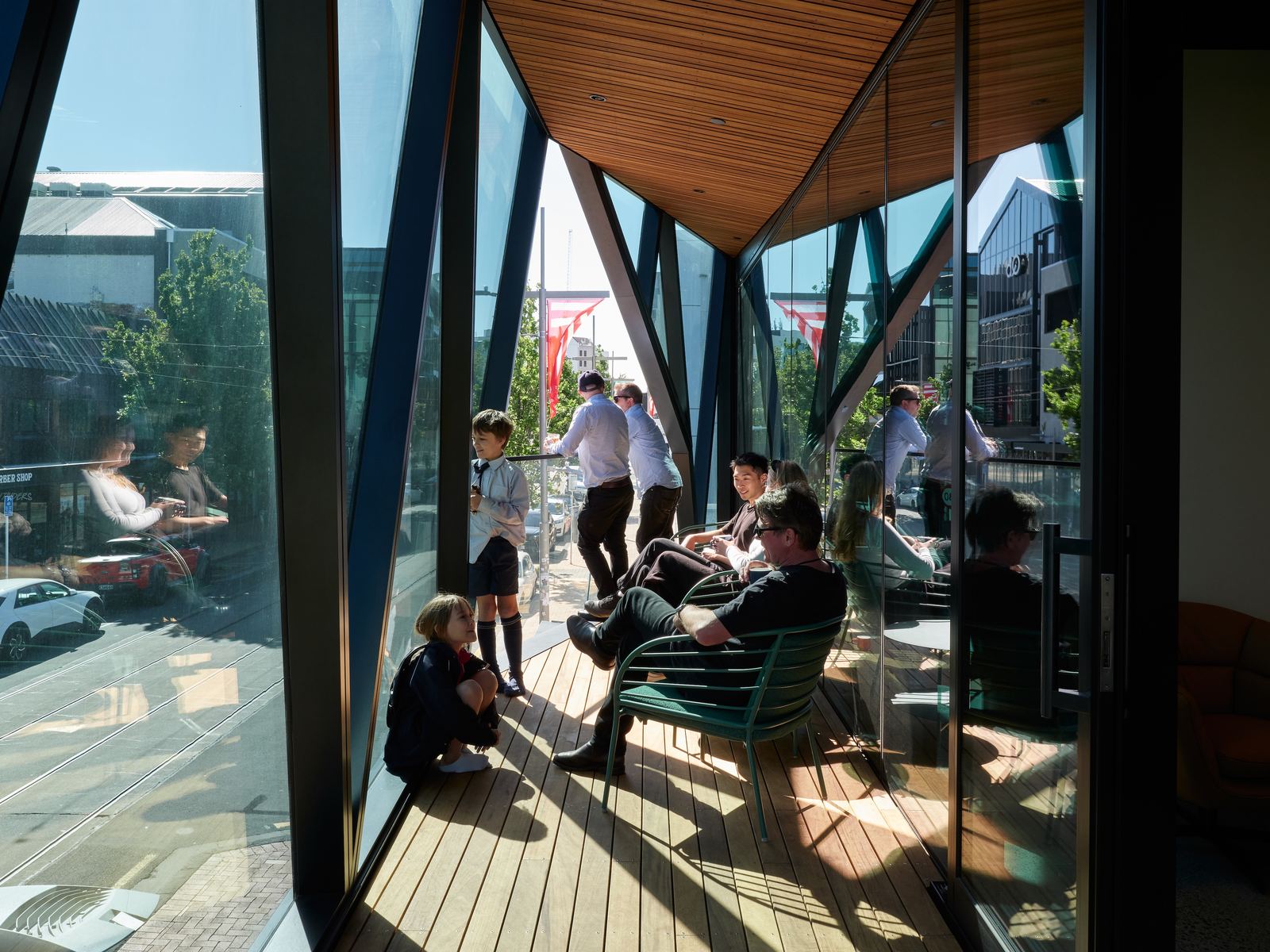 200 High Street, Ōtautahi Christchurch – seven-level mixed-use building with folding glazed façade by AW Architects – image 7