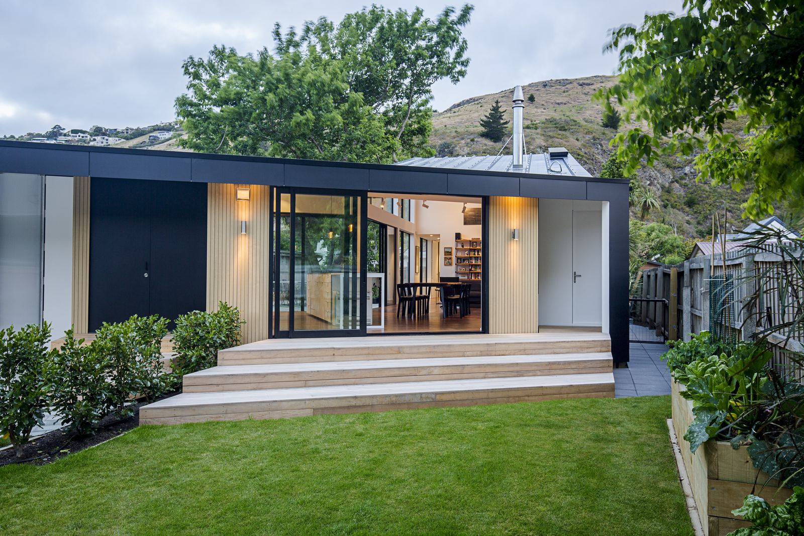 Clark St House, Sumner – rebuild home around a maple courtyard by AW Architects – image 4