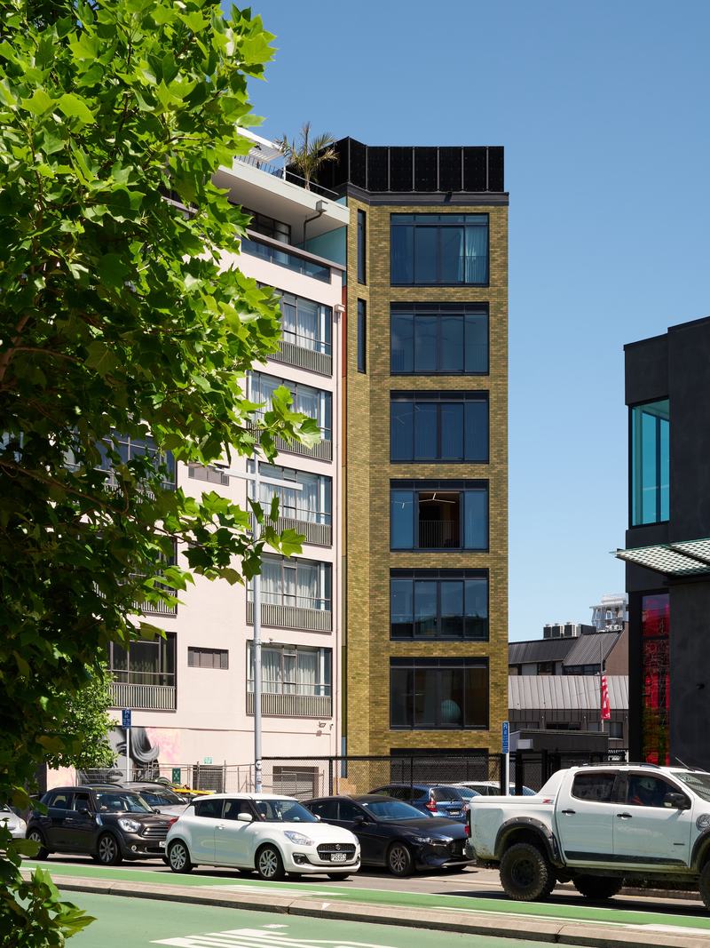 200 High Street, Ōtautahi Christchurch – seven-level mixed-use building with folding glazed façade by AW Architects – image 8