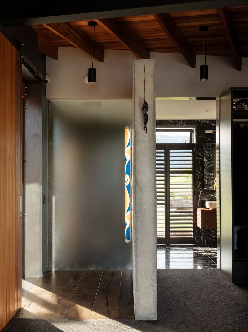 Lake House, Arrowtown – three-pod home with sheltered courtyards by AW Architects – image 8