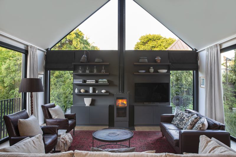 River House, Fendalton – cedar-clad Christchurch home beside the Wairarapa Stream by AW Architects – image 11
