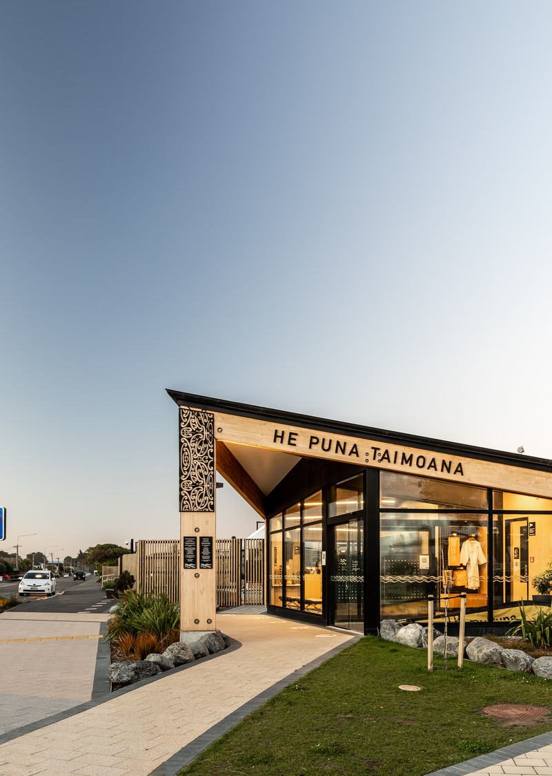 He Puna Taimoana hot pools, New Brighton – coastal public baths by AW Architects – image 2