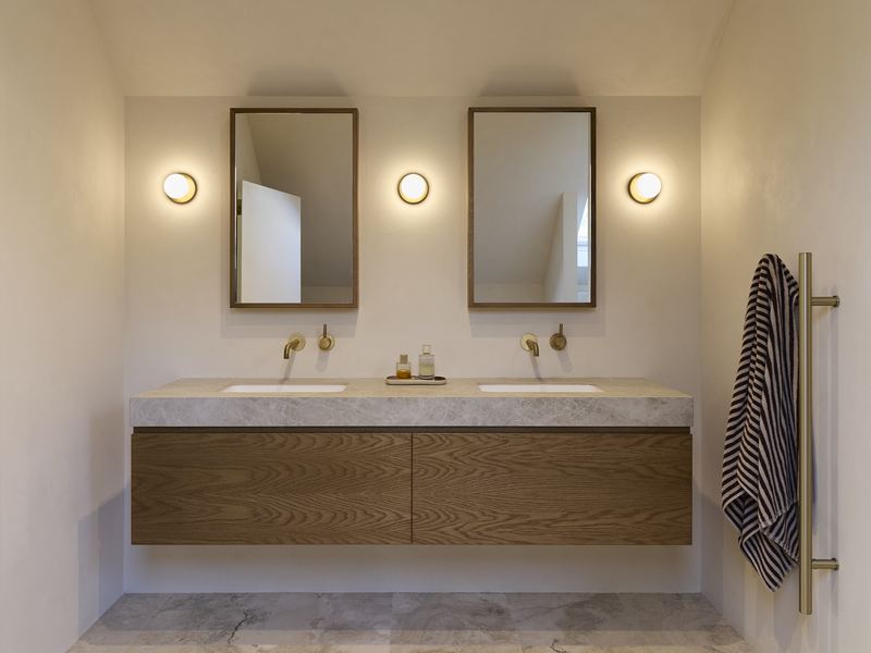 Ōhoka Renovation – aged oak, quartzite and brass interiors in an updated 1994 North Canterbury home by AW Architects