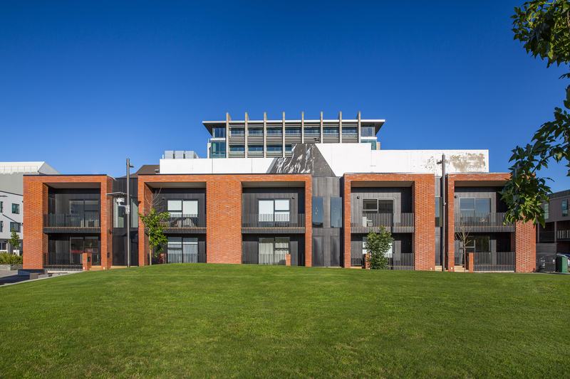 Ōtākaro East Frame Housing, 212 Cashel – Christchurch medium-density housing with brick detailing by AW Architects – image 2