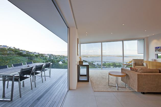 Redcliffs House – coastal Christchurch home in weathered Cor-Ten steel by Andrew Watson, AW Architects – image 11
