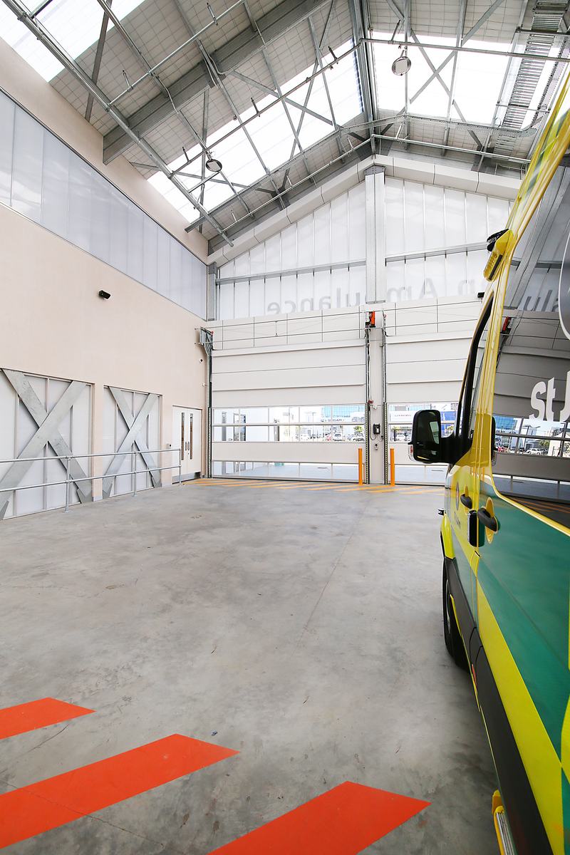 St John Hub Christchurch – ambulance facility with polycarbonate daylighting by AW Architects – image 5