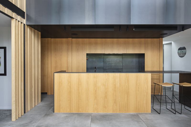 Walnut Ave, Strowan – Christchurch house with concrete walls and colourful interiors by AW Architects – image 8
