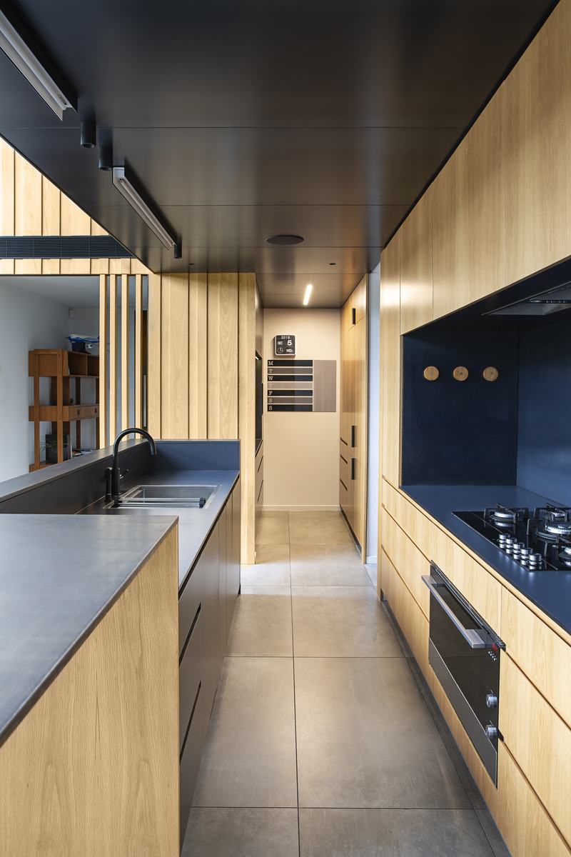 Walnut Ave, Strowan – Christchurch house with concrete walls and colourful interiors by AW Architects – image 9